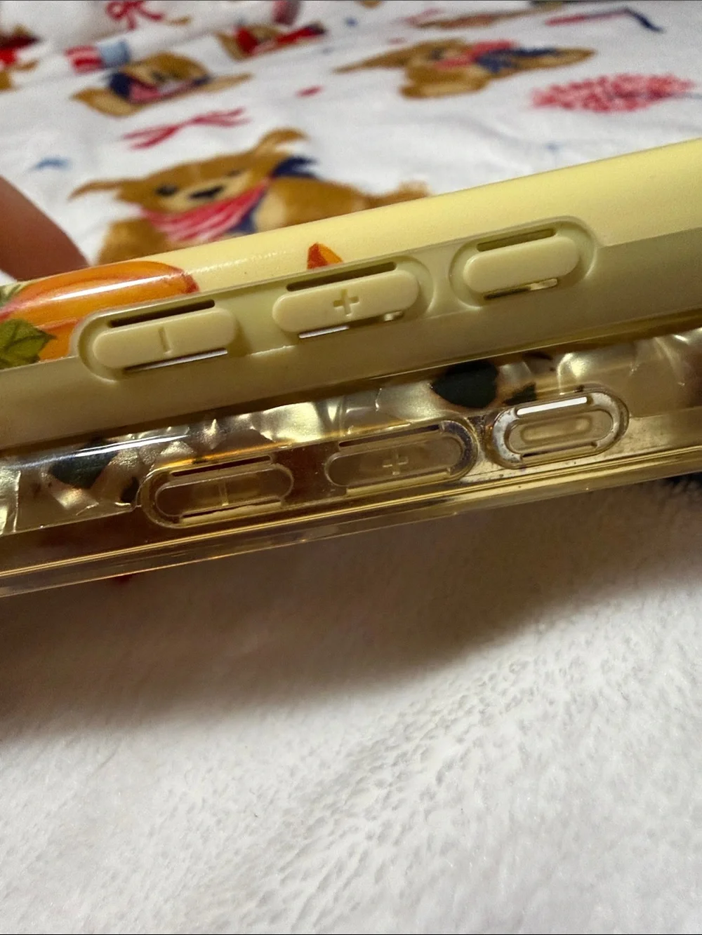 Velvet Caviar Purrfect Pumpkins and blonde tort phone case 15 pro max